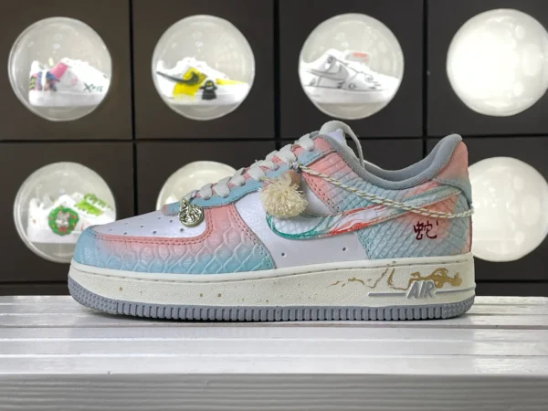 Assassins Creed Purple Gold Logo Inspired Custom Air Force 1