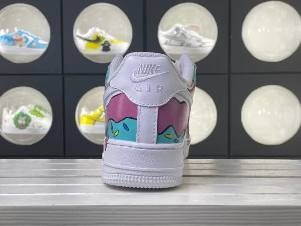 Candy Drip Mint & Purple Dessert Theme DIY Custom Air Force 1 - Image 2