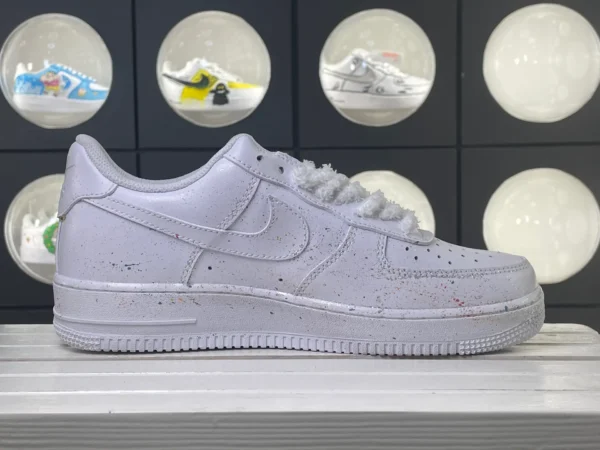 Plush Python Colorful Splatter Snake DIY Custom Air Force 1 - Image 3
