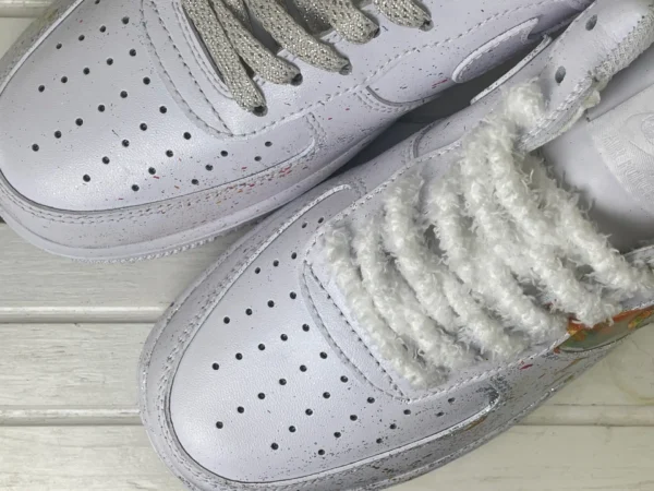 Plush Python Colorful Splatter Snake DIY Custom Air Force 1 - Image 6