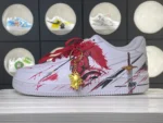 Gilded Knight Sword & Shield Red Accent DIY Custom Air Force 1