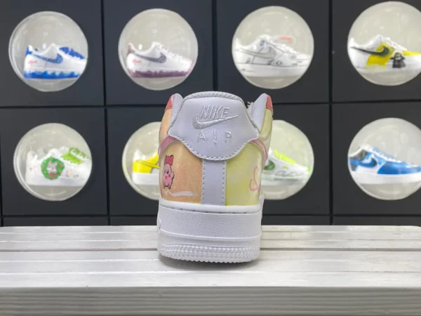 Pink Cute Cartoon Sweet Girl Heart Custom Air Force 1 - Image 2