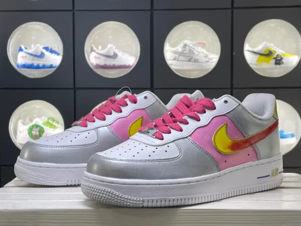 Color Collision Creative Logo Graffiti Custom Air Force 1 - Image 5