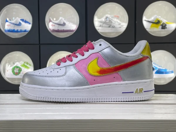 Color Collision Creative Logo Graffiti Custom Air Force 1