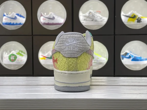 Illusionary Color Crocodile Texture Custom Air Force 1 - Image 2