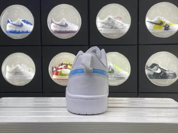 Cute Chicken Pattern Yellow Pink Blue Custom Air Force 1 - Image 2