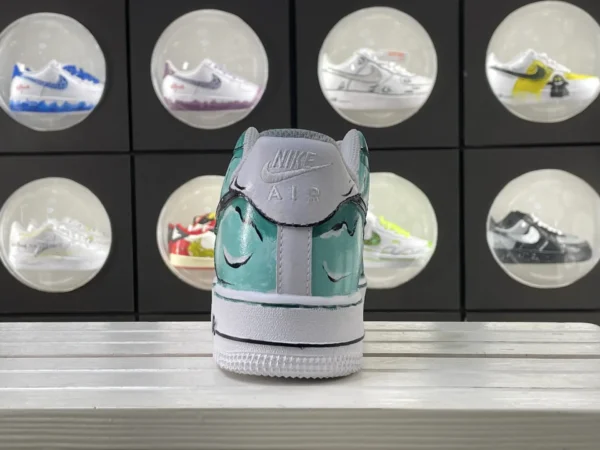 Street Art Graffiti Style Custom Air Force 1 - Image 2