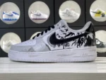 Ink Bamboo Mountain Chinese Style Custom Air Force 1