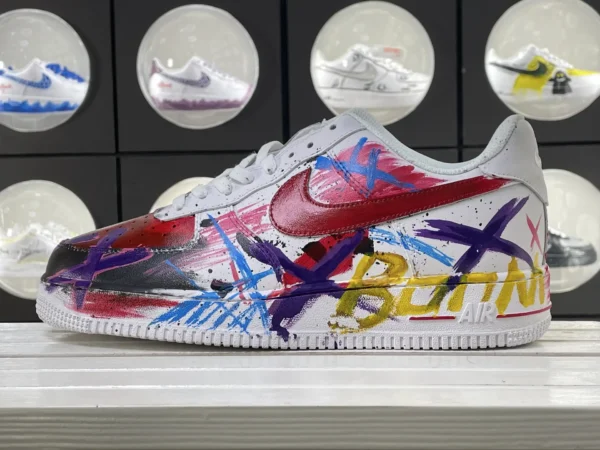 Street Graffiti Wild Lines Multi-Color Custom Air Force 1