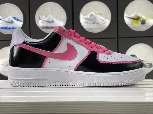 Pink Star Melt Sweet Cool Black & Pink DIY Custom Air Force 1 - Image 3