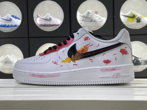 Flying Petals Hand-Painted Nature DIY Custom Air Force 1