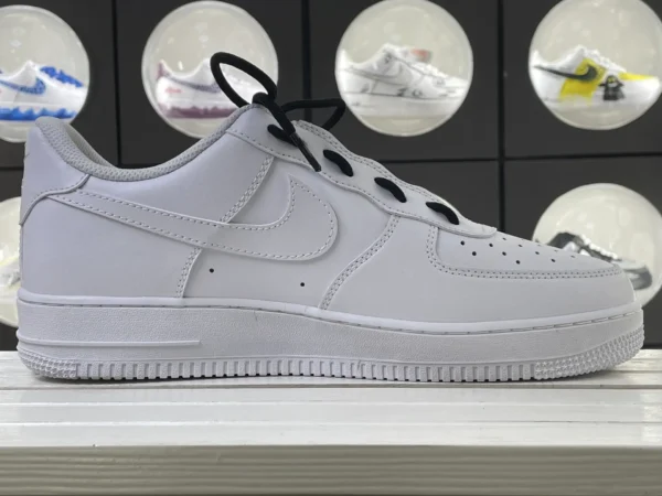 Cute Panda Theme Black White Custom Air Force 1 - Image 3