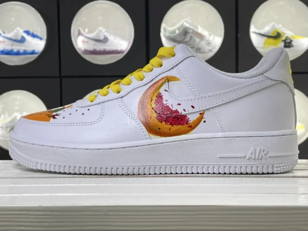 Fruit Fiesta Orange & Pomegranate Art Custom Air Force 1