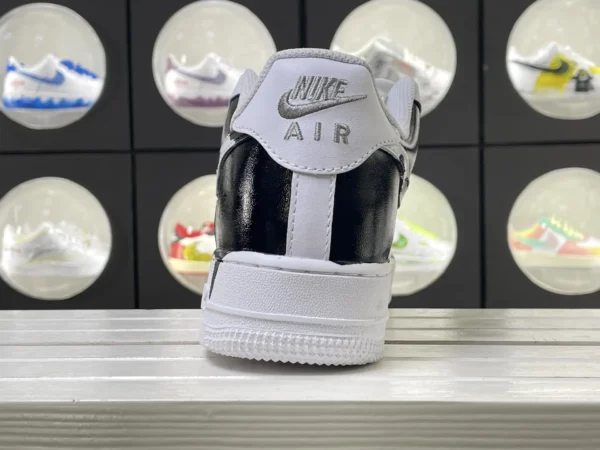 Classic Moo Black & White Cow Pattern Custom Air Force 1 - Image 2