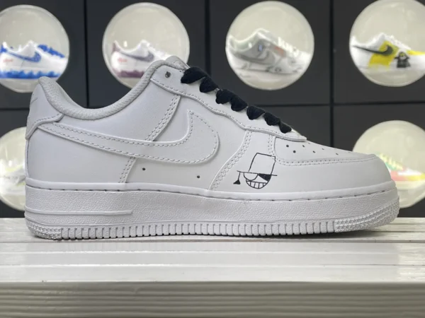 Cool Anime Gaze Anime Character Heart Glasses Art Custom Air Force 1 - Image 3