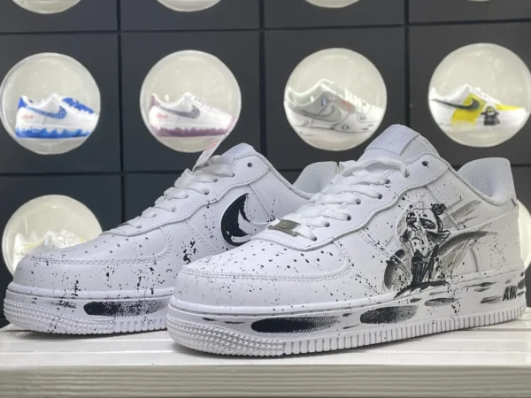 Mythic Leopard Shen Fengshen Shen Gongbao Ink Art Custom Air Force 1 - Image 5