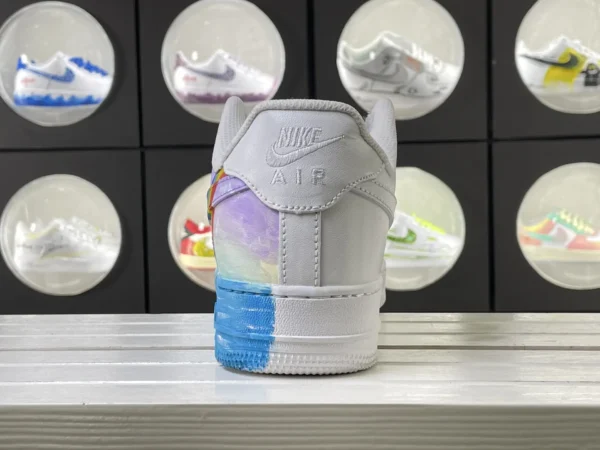 Dream Sky Splash Split Paint Cartoon Splatter Sole Custom Air Force 1 - Image 2