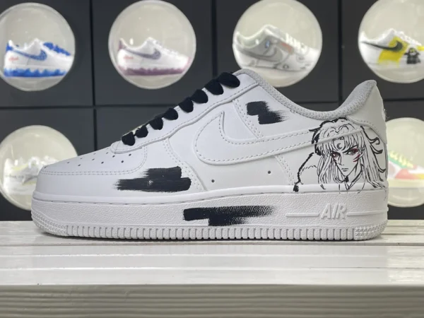 Manga Heart Graffiti Anime Line Art Heart Graffiti Custom Air Force 1