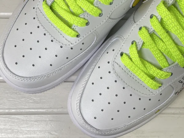 Patrick Star Pop Fluorescent Green Patrick Star Art Custom Air Force 1 - Image 6