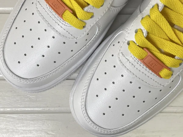 Diamond Dream Girl Yellow Laces Anime Girl Art Custom Air Force 1 - Image 6