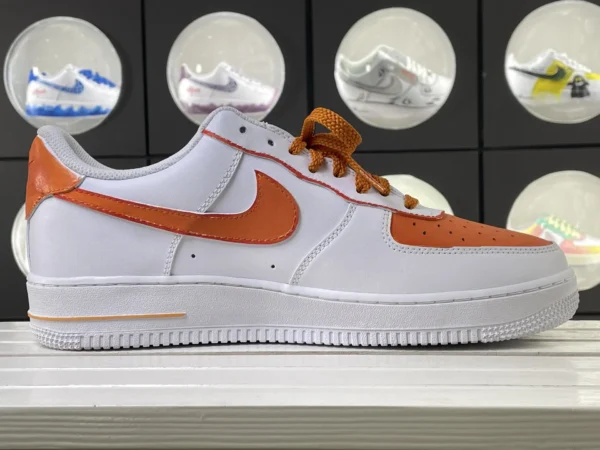 Strawberry Bear Sweet Orange Strawberry Bear Art Custom Air Force 1 - Image 3